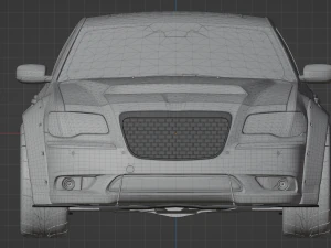 Chrysler 300c 2018 Modified 3D Model