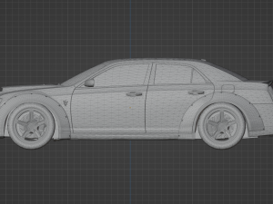 Chrysler 300c 2018 Modified Modelo 3D