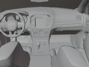 Chrysler 300c 2018 Modified 3D Model