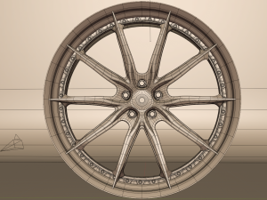 HRE Performance Wheels 3D Model