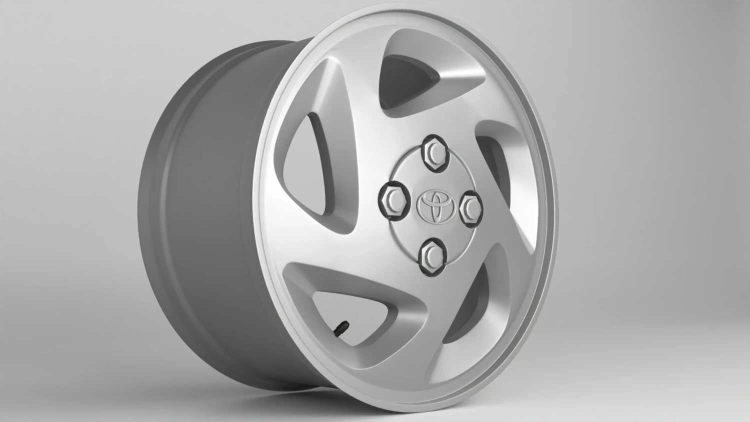 Toyota Corolla Wheels 1998 - 2002 3D Model .c4d .max .obj .3ds .fbx .stl .blend 