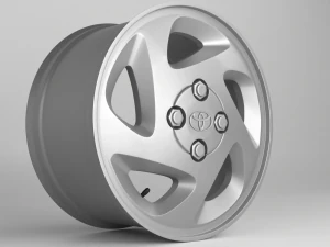 Toyota Corolla Wheels 1998 - 2002 3D Model
