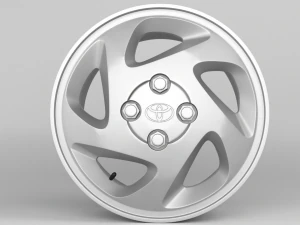 Toyota Corolla Wheels 1998 - 2002 3D Model
