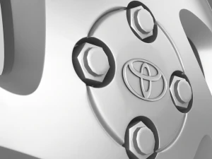 Toyota Corolla Wheels 1998 - 2002 3D Model