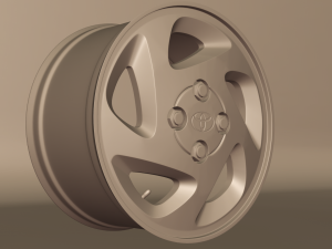 Toyota Corolla Wheels 1998 - 2002 3D 模型