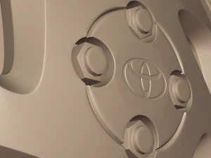Toyota Corolla Wheels 1998 - 2002 3D Model