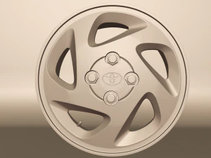 Toyota Corolla Wheels 1998 - 2002 3D Model