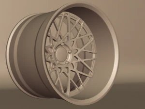American Racing Wheel 3D Model