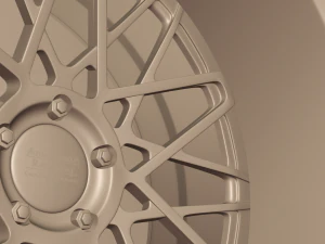 American Racing Wheel 3D Model
