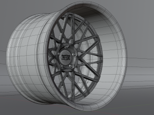 American Racing Wheel 3D-Modell