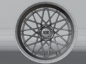 American Racing Wheel 3D-Modell