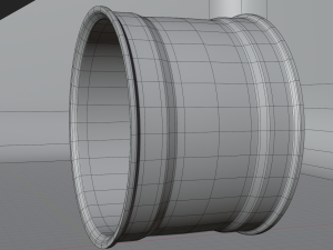 American Racing Wheel 3D-Modell