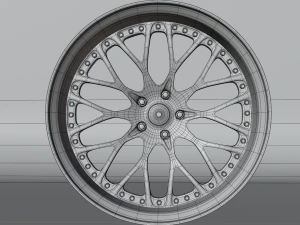 American Force Wheels 3D Model