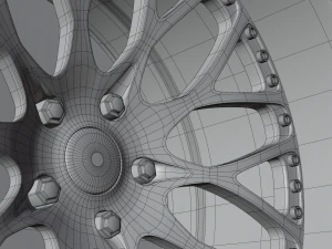 American Force Wheels 3D Model