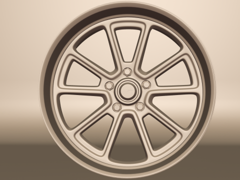 American Racing VN510 Wheels Modello 3D