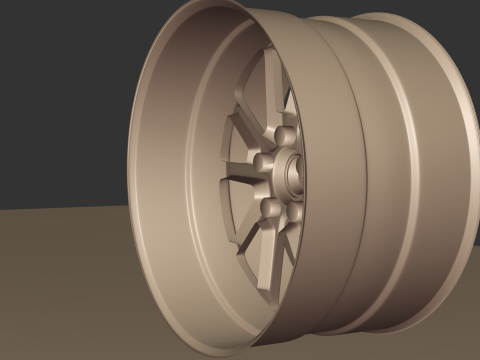 American Racing VN510 Wheels Modello 3D
