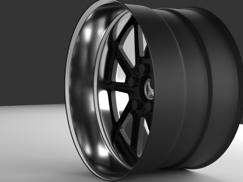 American Racing VN510 Wheels Modello 3D