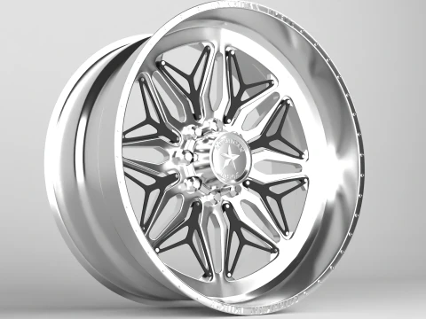 Forza americana CK202 Modello 3D