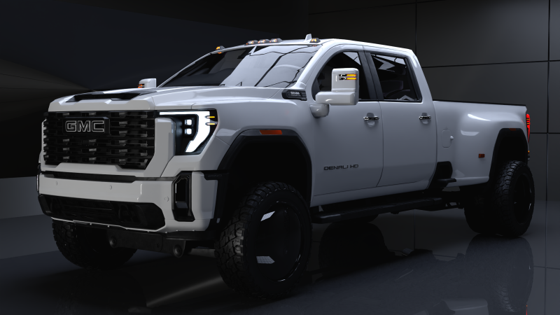 GMC Sierra 2024 Denali Ultimate Modello 3D .c4d .max .obj .3ds .fbx .stl .blend 