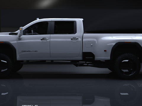GMC Sierra 2024 Denali Ultimate Modello 3D