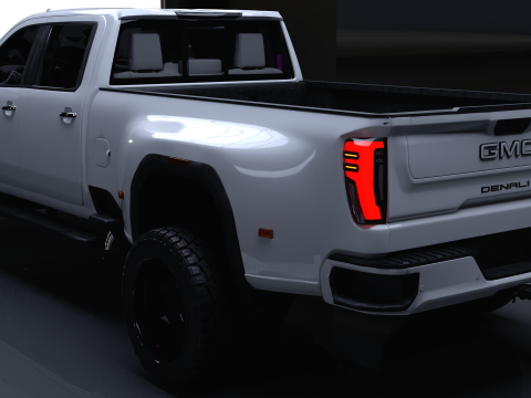 GMC Sierra 2024 Denali Ultimate Modello 3D
