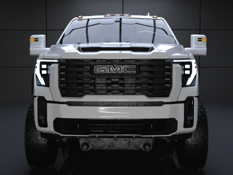 GMC Sierra 2024 Denali Ultimate Modello 3D