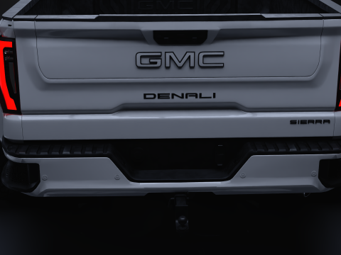 GMC Sierra 2024 Denali Ultimate Modello 3D