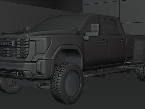GMC Sierra 2024 Denali Ultimate Modello 3D