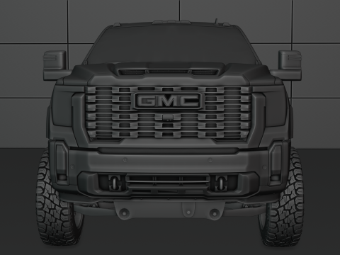 GMC Sierra 2024 Denali Ultimate Modello 3D