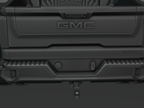 GMC Sierra 2024 Denali Ultimate Modello 3D