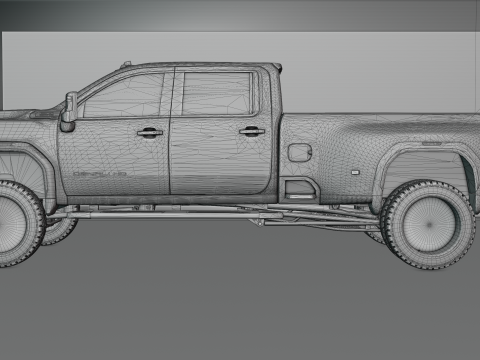 GMC Sierra 2024 Denali Ultimate Modello 3D