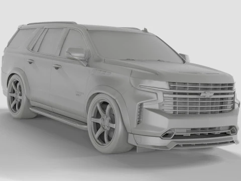 Chevrolet Tahoe ZL1 Bodykit 3D Model