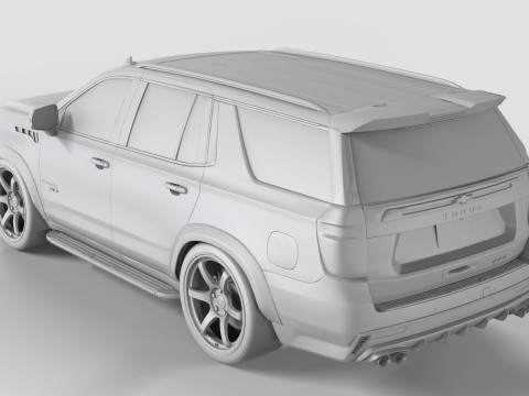 Chevrolet Tahoe ZL1 Bodykit 3D 모델