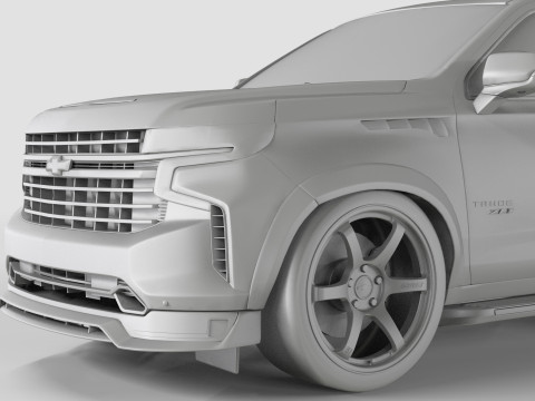 Chevrolet Tahoe ZL1 Bodykit 3D 모델