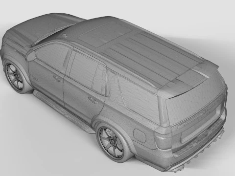 Chevrolet Tahoe ZL1 Bodykit 3D Model