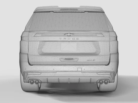 Chevrolet Tahoe ZL1 Bodykit 3D Model