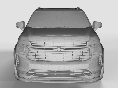 Chevrolet Tahoe ZL1 Bodykit 3D 모델