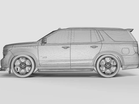 Chevrolet Tahoe ZL1 Bodykit 3D Model