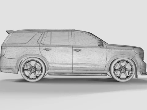 Chevrolet Tahoe ZL1 Bodykit 3D Model