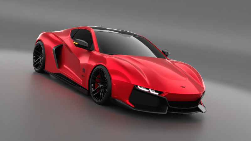 Rezvani Beast 2024 3D Модель .c4d .max .obj .3ds .fbx .stl .blend