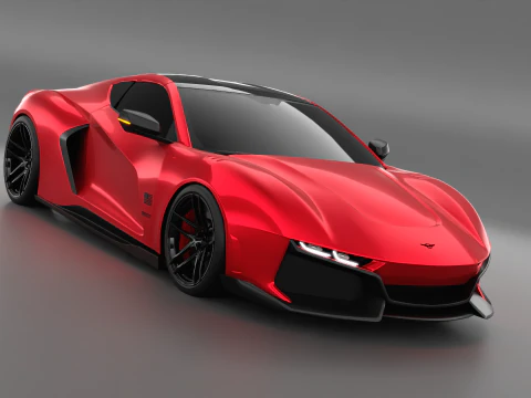 Rezvani Canavarı 2024 3D Model