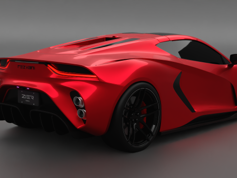 Rezvani Beast 2024 3D Модель