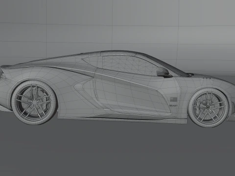 Rezvani Beast 2024 3D Model