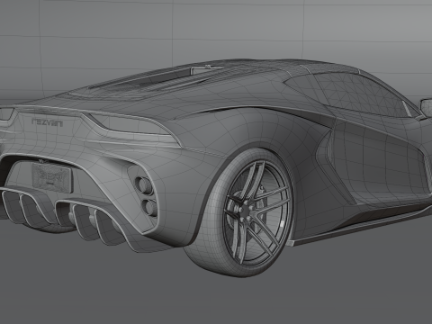Rezvani Beast 2024 3D Модель