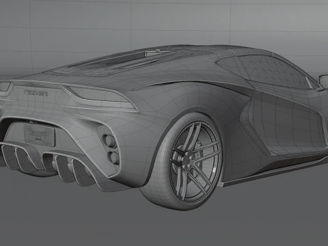 Rezvani Beast 2024 3D Model