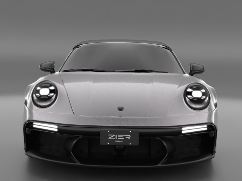Porsche 992 Carrera 4s Brabus Rocket R 3D 모델