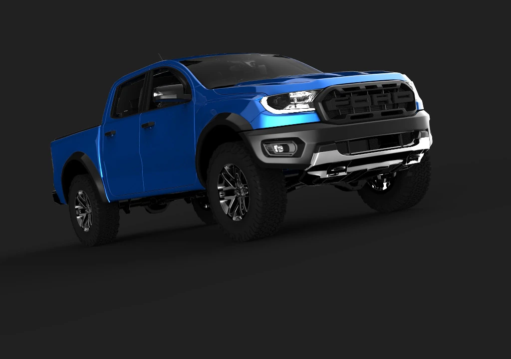 Raptor 2021 3D Model .c4d .max .obj .3ds .fbx .stl .blend 