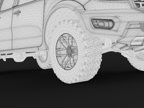 Raptor 2021 3D 模型