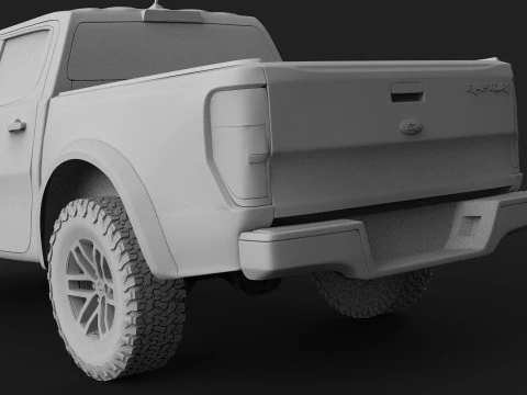 Raptor 2021 3D Model
