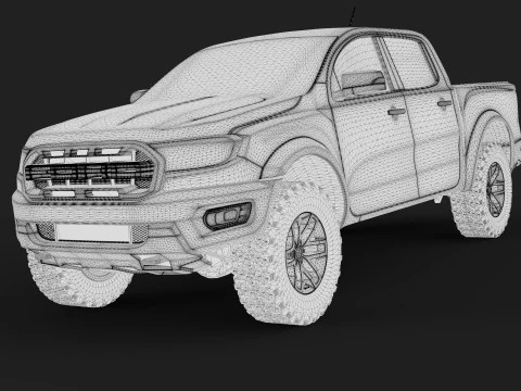 Raptor 2021 3D Model